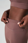 Rose Tan Seamless High Waist Active Leggings