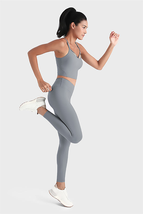 Outdoor Solid Skinny Yoga Pants